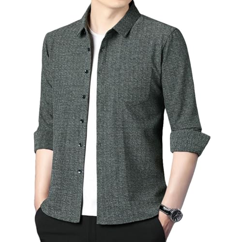 Chemise homme infroissable et respirante à col pointu