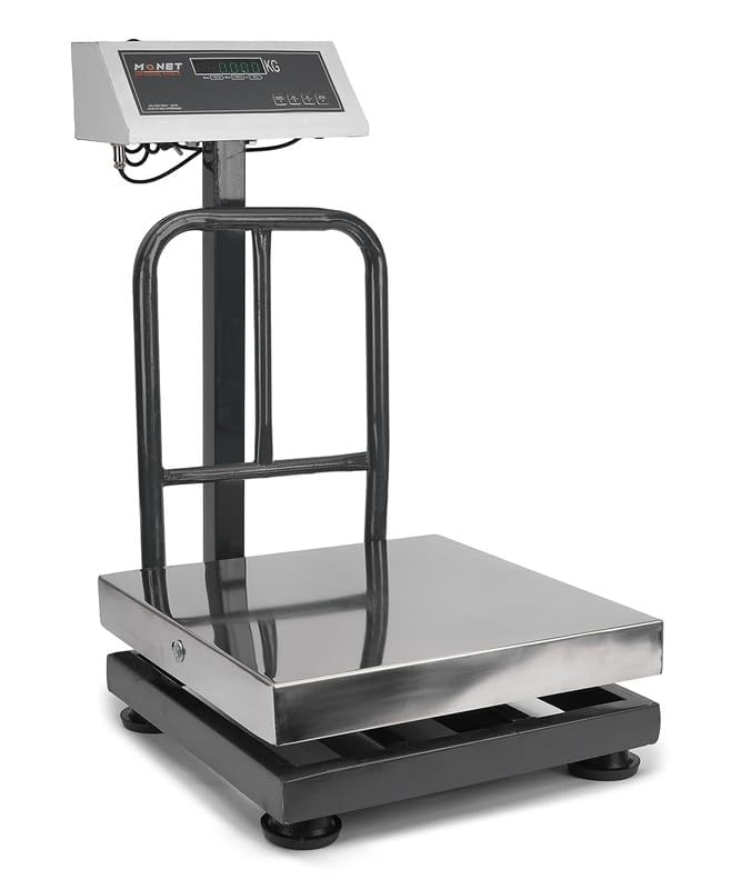 Image of MONET Platform Weighing Scale | Green Display Light | Size 16 * 16 inches | Weight Limit 100 kg