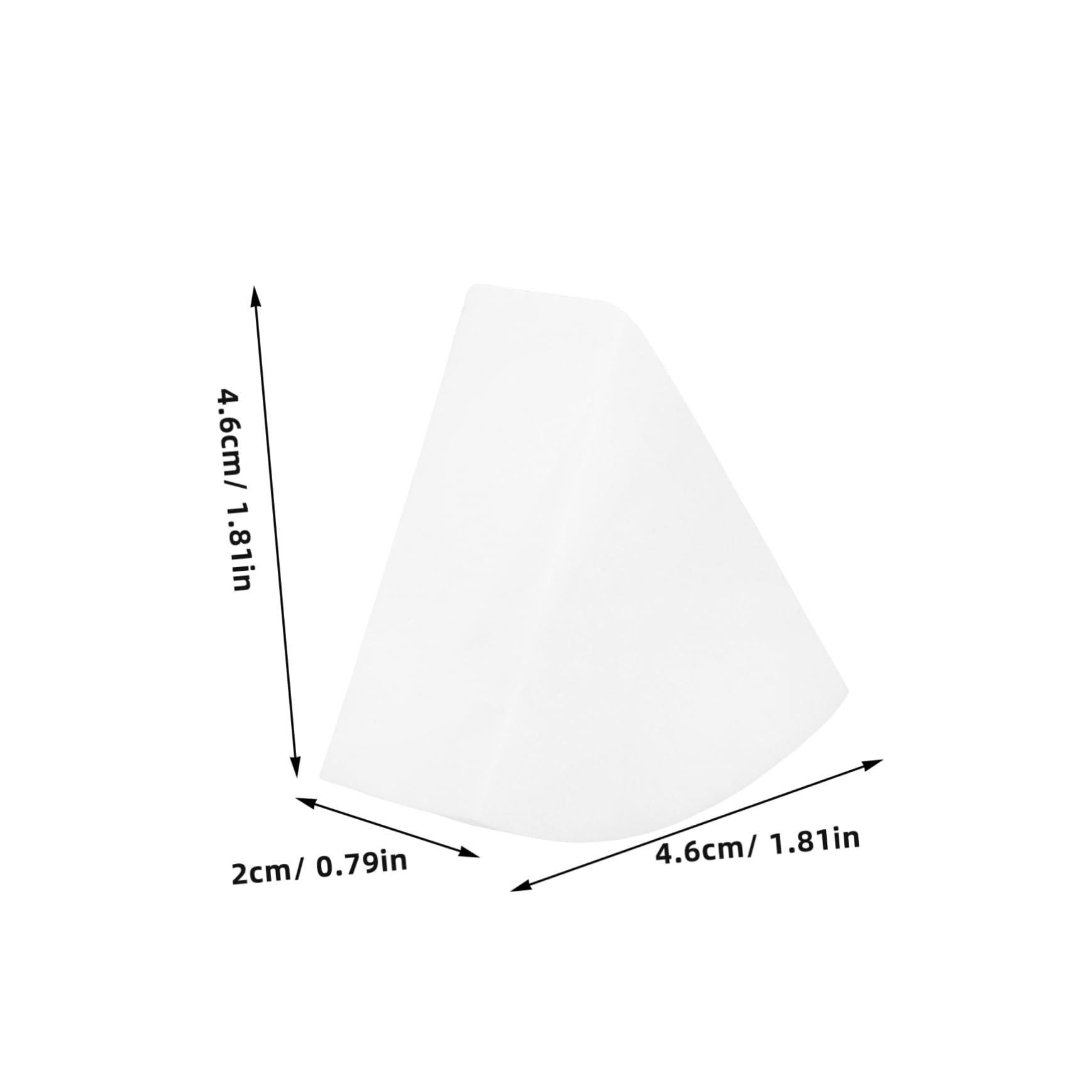 LIFKOME 12pcs Triangle Makeup for Loose Foundation Application Versatile Cosmetic Tool for Face Eyes Lips Skin Friendly Design for Sensitive Skin