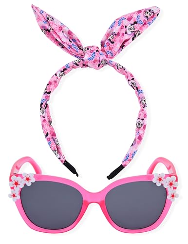 Minnie Mouse Girls Sunglasses for Kids Toddler Sunglasses with Kids Glasses Case