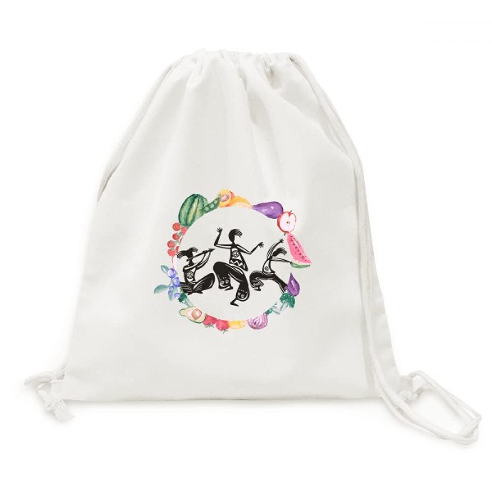 Sac en tissu pliable pour fruits légumes cabas réutilisable mexique - 6