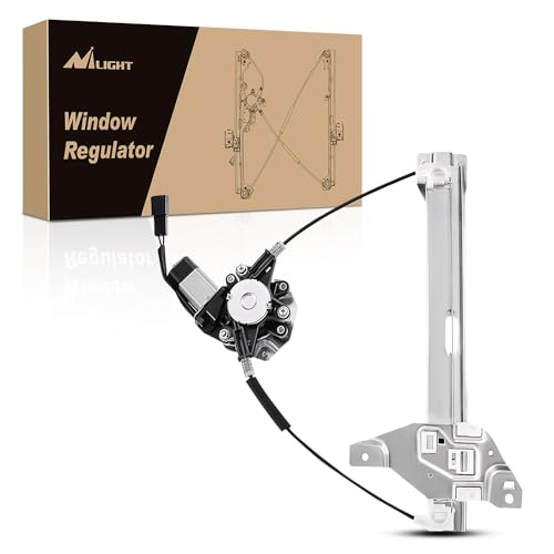 Image of Nilight Power Window Regulator /Motor Compatible with 2006 2007 2008 2009 2010 2011 2012 2013 Chevrolet Impala /Impala Limited 2014 2015 2016 Rear Driver Side 748-510