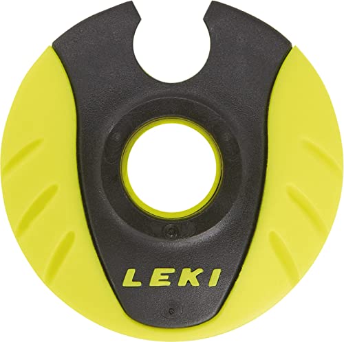 LEKI Bastones de esquí Unisex para Adultos, Amarillo neón