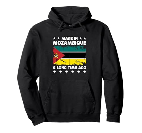 Made in Mozambique a Long Time Ago Mozambican Flag �p�[�J�[