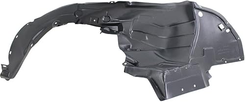 Miniatura 2 de Para Nissan Versa 2012 2013 2014 Fender Liner lado del pasajero  Delantero  Con almohadilla aislante  Reemplazo para NI1249128  615343965239,