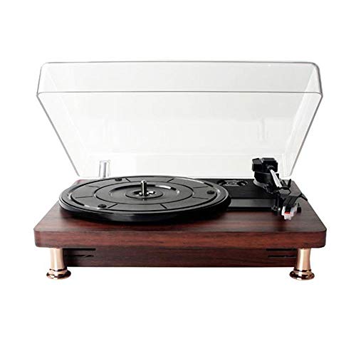 Retro-Plattenspieler, Retro-Grammophon Aus Holz, Vinyl-Plattenspieler, Kreativer Antiker Bluetooth-Audio-Plattenspieler Mit Eingebauten