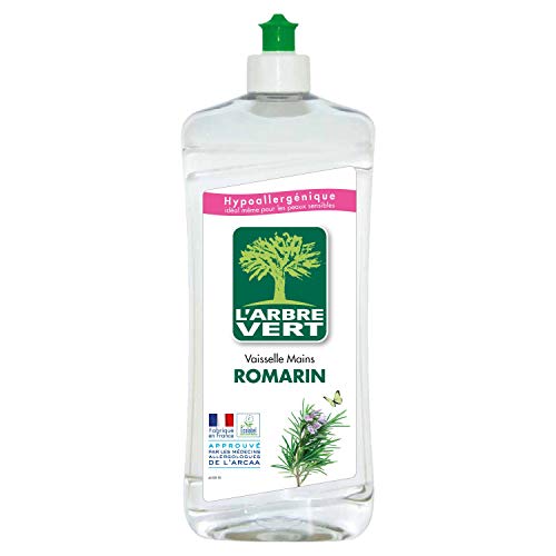 L'Arbre Vert Liquide Vaisselle Mains Romarin 750 ml