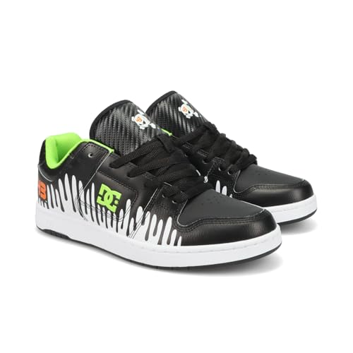 Chaussure de skate DC Shoes Manteca 4 baskets homme en cuir noir