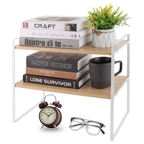 LOPYXBR Estantería de escritorio de madera