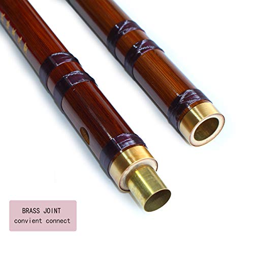 Actj.M Vintage Style Bamboo Flute Chinese Musical Instrument Traditional Dizi thumb #3