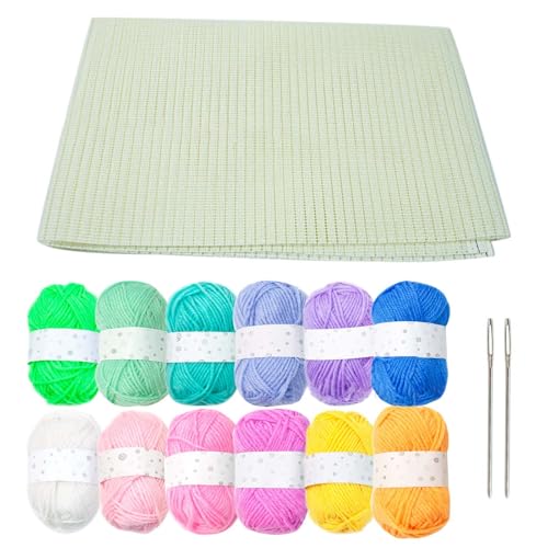 Tissu à broder en lin couture broderie fil à broder d'aiguilles Morain