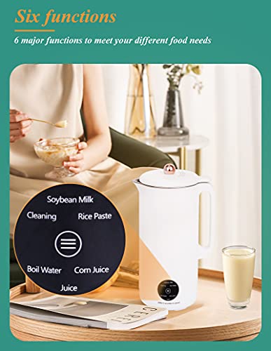 Automatic Soy Milk Maker Mini Soybean Milk Machine 110V Electric Fruit Juicer Rice Paste Maker 350ml - Thumbnail 3