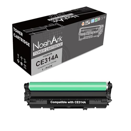 NoahArk Compatible para 126A CE314A Unidad Tambor para Color LaserJet CP1025 CP1025nw Pro 100 MFP M175nw M175a M176 M177fw M176n TopShot LaserJet Pro M275 M275nw 14000 páginas (1 Paquete)
