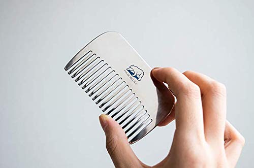 Polar Solid Titanium Massage Comb