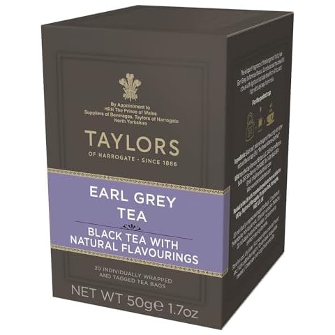 Taylors of Harrogate Earl Grey Tea, 20 Bags Cover