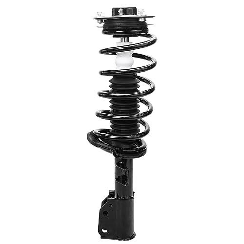 Image of Detroit Axle - 2 Front Struts for Chevy Equinox GMC Terrain Saturn Vue Pontiac Torrent Suzuki XL-7 Captiva Sport Complete Struts with Coil Spring Assembly Replacement Ready Strut Shock