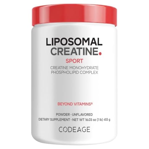 Codeage Liposomal Creatine Monohydrate Powder Supplement, Pure Creatine 5000mg 3-Month Supply, Unflavored Creatine, Micronized Creatine Powder, Creatinine Sports Muscles, Keto-Friendly - 90 Servings
