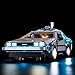 BRIKSMAX Światło do Back-to-The-Future-Time-Machine 10300 - Zestaw oświetlenia LED kompatybilny z Lego Creator Expert - nie zawiera zestawu Lego