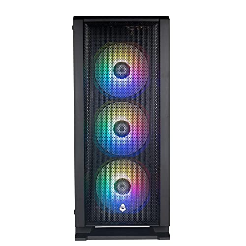 PC Gamer Completo Mancer, Intel i5, RX 580 8GB, 16GB DE RAM, SSD 480GB + Monitor 21