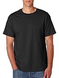 Hanes Men's Big-tall Beefy T-shirt-c, Black, LT