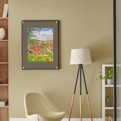 Dreamtop 20 Stück 3/4 x 1 Schilder Abstandshalter Schilderhalter Abstandschrauben Abstandshalter Edelstahl Werbung Schraube Glas Standoff Halter für Glas/Spiegel/Nägel