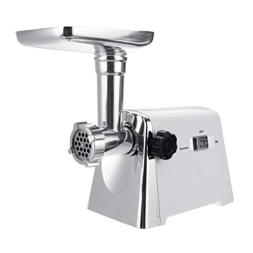 Elektro-Fleischwolf, Edelstahl Fleischwolf Und Wurst Stuffer Lebensmittel Grinding Fleischwolf, 2800 Watt Kupfer Motor, 3 Verschiedene