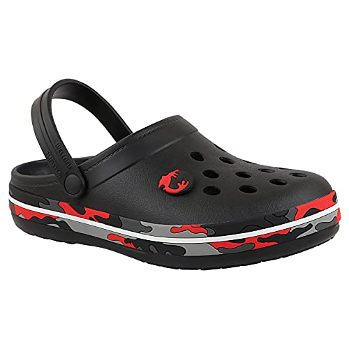 Image of NEOZ Men's Casual Clogs /Sandals with Adjustable Back Strap for Adult | Comfortable & Light Weight | Stylish & Anti-Skid | Waterproof & Daily Flipflops