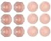 Senchanting 3pairs Circular & 3 Pairs Plum Blossom Reusable Adhesive Silicone Nipple Cover Breast Pads