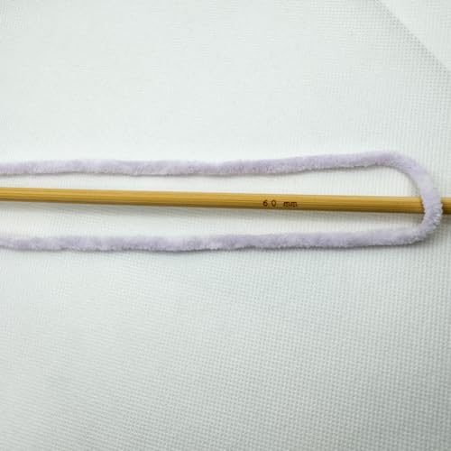 Image of Cuddly Velvet Chenille Yarn, Super Soft Fluffy Bulky for Knitting Crocheting Crafting Blanket Amigurumi, Durable for Shedding, 100 Gram (3.53 Ounces) 109 Yards (100 Meters) (Lilac) (3 Skeins)