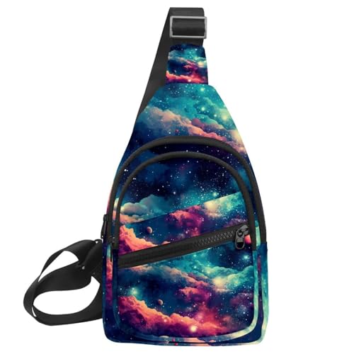 Mochila cruzada para viajar y senderismo Planet con diseño ergonómico