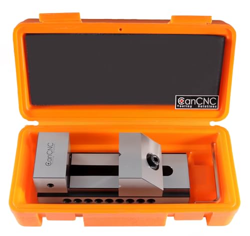 Accusize Industrial Tools 175 mm Long 63 mm Wide Precision Screwless Toolmakers Vise, Parallelism 0.003 mm/100 mm, Squareness 0.005 mm/100 mm, 0536-Vb25