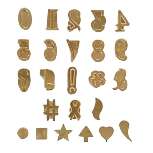 Sellos de marca de madera - letras calientes, consejos de símbolo | Alfabeto intercambiable - Herramienta de combustión de alfabeto intercambiable, boquillas de marcado de precisión y juego de diseño