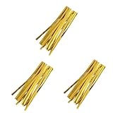 Ipetboom 2400pcs Candy Bag Ties Wrapping Ties Bread Bag Twisty for Treat Party Decorations