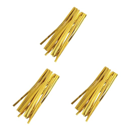 Ipetboom 2400pcs Candy Bag Ties Wrapping Ties Bread Bag Twisty for Treat Party Decorations