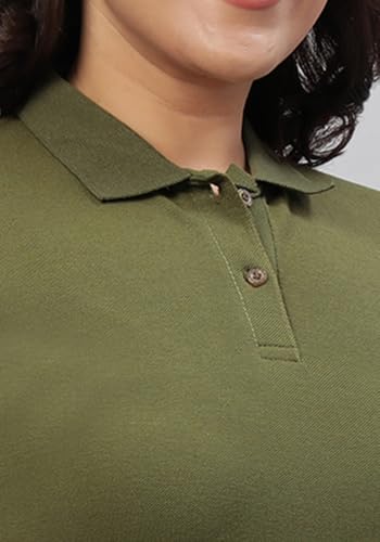 Image of Wear Your Opinion Womens Plus Size Polo Collar Neck T-Shirt Top