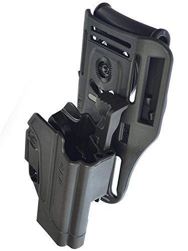 Orpaz Defense Lowride Belt Attachment + Tactical Thumb Release Holster Tention Adjustment Paddle For All Smith & Wesson M&P 9Mm.40Cal .22Cal & .45Cal M&P M2.0 In 9Mm .40Cal & .45Cal Sd9 Sd40 Sd9Ve #TOP5
