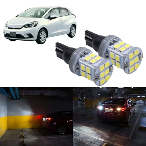 LED Bulb 2pcs Fit LED Reverse Light Backup Light Tail light bulb LED Bulb Compatible with Honda Fit 2020 2021 2022 2023 2024