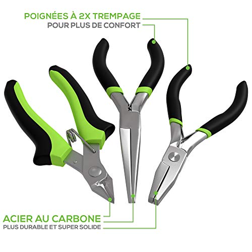 Metal Earth 3-Piece Tool Set - Clipper - Flat Nose Pliers - Needle Nose Pliers - Thumbnail 5