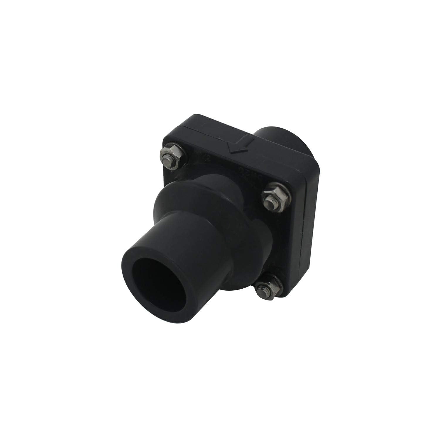 Rückschlagventil abfluss rückstauklappe abwasser rückstauverschluss vertikal PVC innendurchmesser 20 25 32 40 50 63 75 90 110 125 160 200mm (Innendurchmesser 32mm)