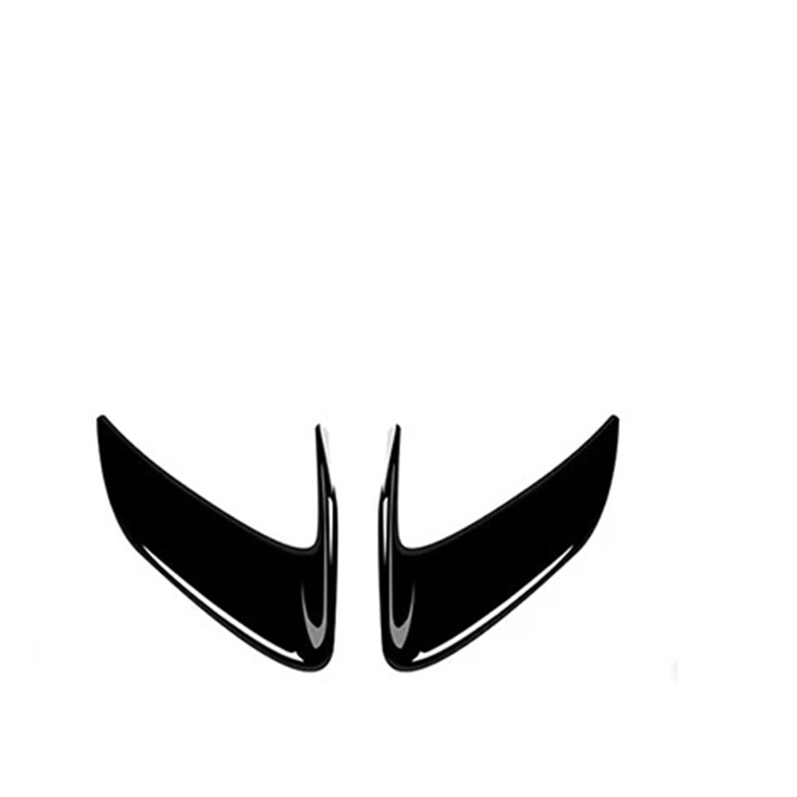 SAMWDK 2piece ABS Car Inner Door Bowl Trim Cover Handle Panel Frame Panel for Toyota for Yaris Cross 2020-2021 Styling Interior Accessories Car Interior Panel Trim(Bright Black)