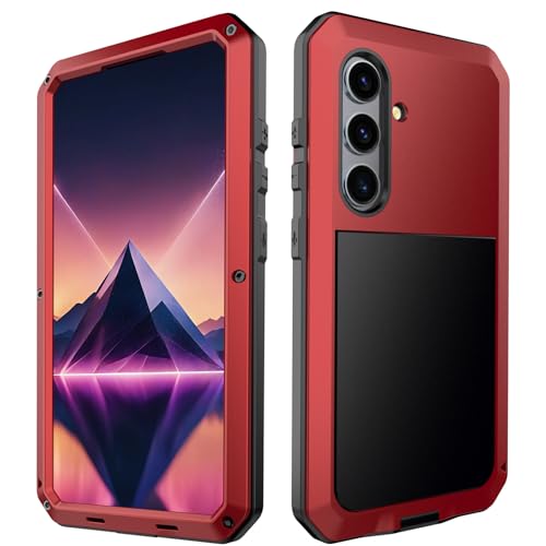 Coque en métal pour Samsung S25 Plus militaire robuste antichoc et durable