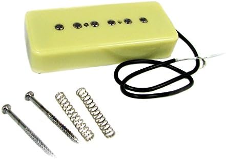 Pastilla de guitarra eléctrica de bobina única estilo P-90 Cream Soapbar