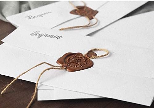 VARACL 10PCS Sealing Wax Sticks for Letter Vintage Wax Seal Stamp, Glue Gun Seal Wax for Wedding Invitations Envelopes Greeting Gift Cards, with A Metallic Gold Wax Seal Pen (Antique Gold)
