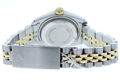 Rolex Model 6917 26mm Datejust Steel & Gold Jubilee Band Custom Champagne Diamond Dial (Certified Preowned)3
