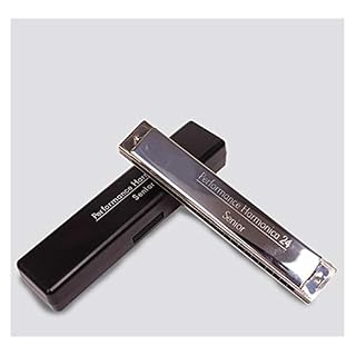 SWNAQUY CHENZHANMAOYI Tremolo Harmonica électrique 24 Trous électro-Acoustique avec Haut-parleurs Harpe Instruments de… - Les Beatles, Paul McCartney, John Lennon, RIngo Starr, George Harrison