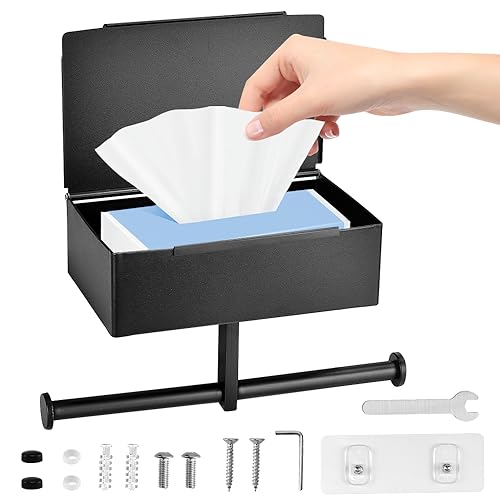 DTYGUIXE Doppio Portarotolo Carta Igienica con