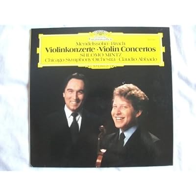 2531 304 SHLOMO MINTZ Mendelssohn / Bruch Violin Concertos LP Abbado