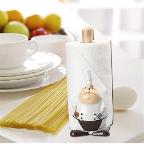 Soporte para papel de cocina vertical que ahorra espacio y decora tu hogar 8