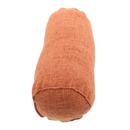 Toddmomy Cojín Cilíndrico de Yoga para Cuello Almohada Cervical Decorativa Soporte para Relajación Casa Oficina o Funda Desmontable y Lavable