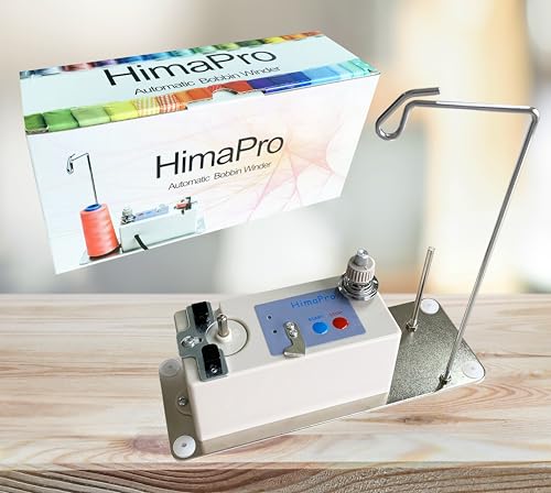HimaPro Automatic Bobbin Winder for Sewing Machine Electrical Bobbin Winder Electric Bobbin Winder - Adjustable Bobbin Slot - Fast and Efficient Winding Experience by HimaPro - Image 2